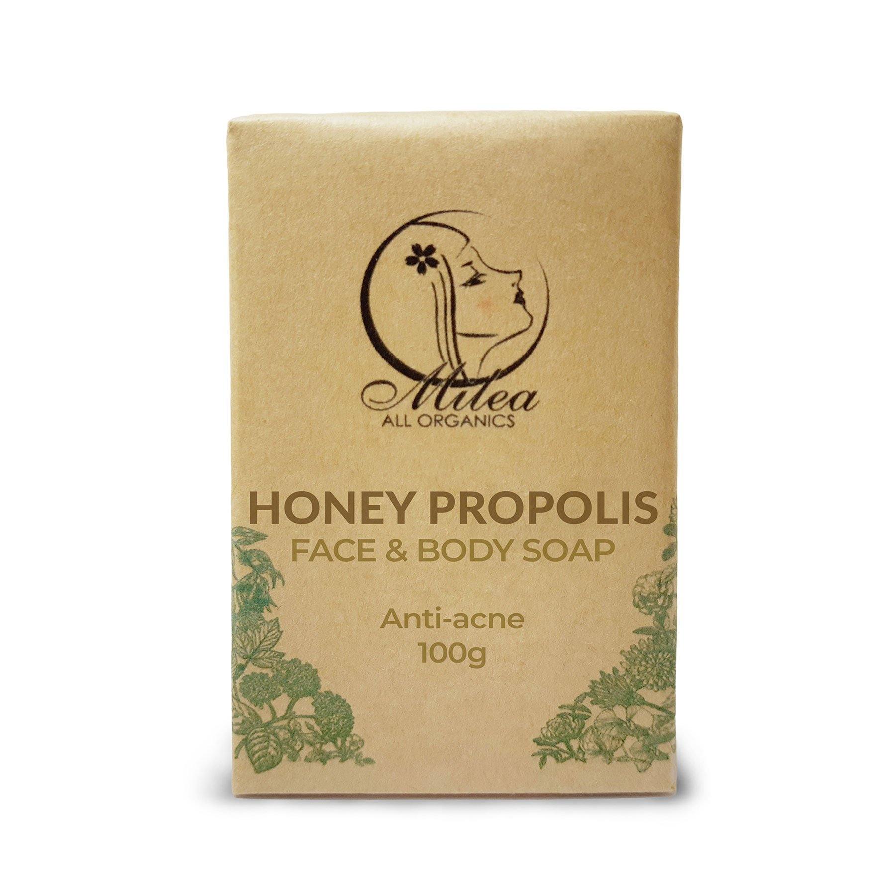 Honey Propolis Anti-acne Soap - Milea All Organics - Philippines
