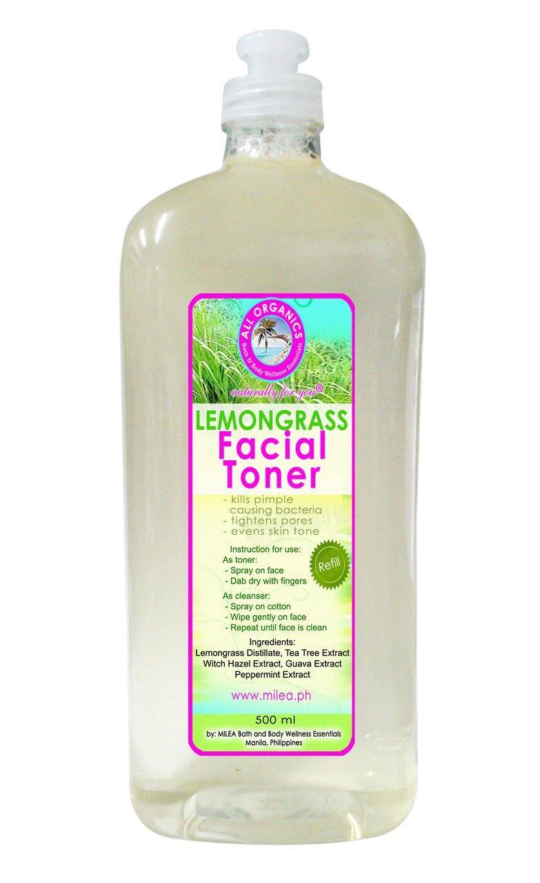Lemongrass Facial Toner - Milea All Organics - Philippines