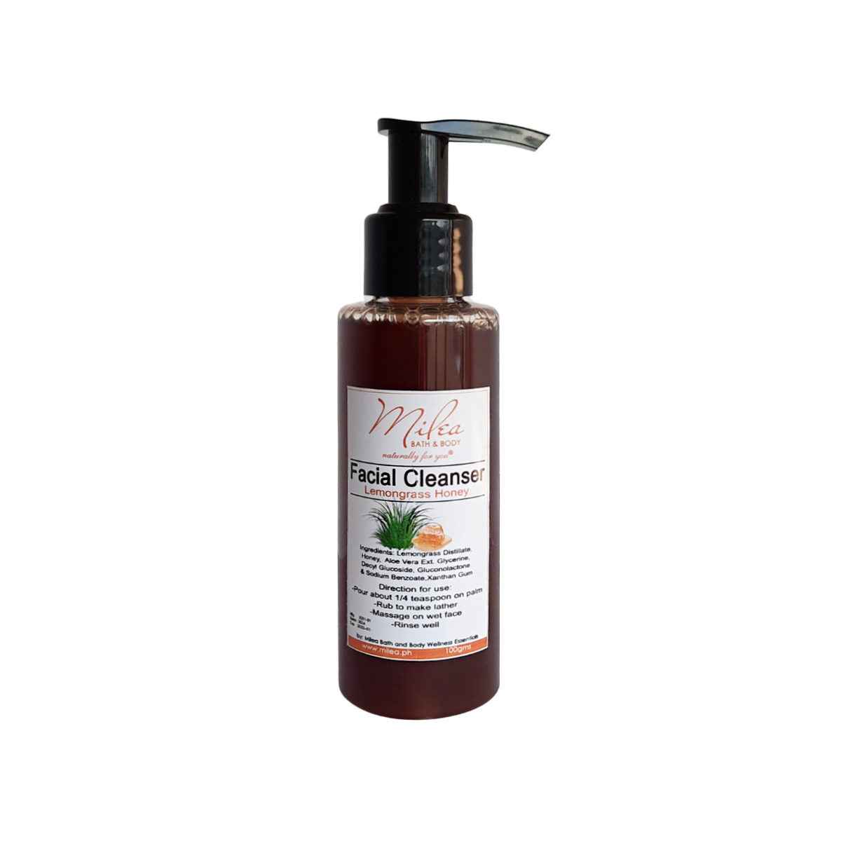 Lemongrass Honey Facial Wash Gel