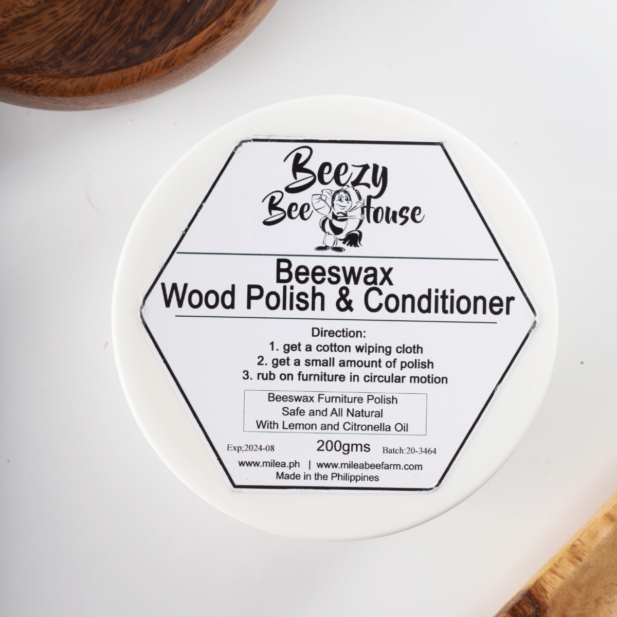 Beeswax Wood Polish Conditioner